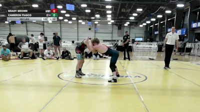 182 lbs Rr Rnd 1 - Brady Brown, All American Wrestling Club - HSB vs Cameron Fiasco, GT 4238 - HSB