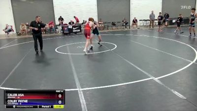 114 lbs Round 1 (8 Team) - Caleb Asa, Indiana vs Colby Payne, Colorado