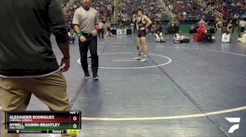 4A 126 lbs Cons. Round 2 - Alexander Rodriguez, Cardinal Gibbons vs Nyrell Gaskin-Brantley, Pine Forest