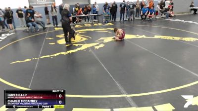 67 lbs Round 1 - Charlie McCambly, Dillingham Wolverine Wrestling Club vs Liam Keller, Bethel Freestyle Wrestling Club