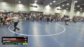 97 lbs Cons. Semi - Bradley Lazzerini, OK vs Van Smith, OK