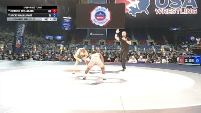 120 lbs Champ. Rd Of 32 - Derion Williams, Ohio vs Jack Wallukait, Iowa
