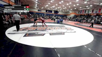 285 lbs Champ. Round 1 - Logan Flynn, Arcadia vs Teke Nieto, Augustana College