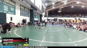 105 lbs Cons. Semi - Taylor Drake, Fremont vs Alizae Gomez, Lonestar