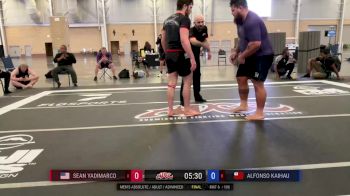 Alfonso Kaihau vs Sean Yadimarco 2025 ADCC Oklahoma City Open