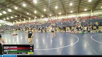 150 lbs Quarterfinal - Amelia Fawcett, Alaska vs Alyssa Winters, Nevada