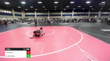 144 lbs Consi Of 16 #1 - Isaac Suarez, Atc vs Aaron De Anda, Silverback WC