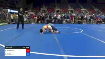 100 lbs Round Of 16 - Darren Florance, New York vs Carson Walsh, New Jersey