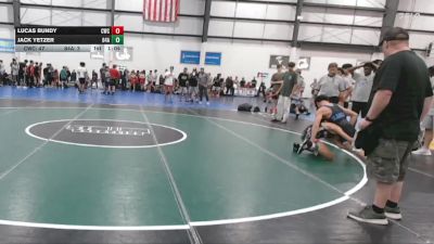 113 lbs Allday - Lucas Bundy, CENTERVILLE WRESTLING CLUB vs Jack Yetzer, 84 ATHLETES