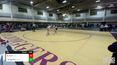 160 lbs Semifinal - Rocker Aguilar, MATPAC Wrestling - ND vs Kelten Crow, Sheridan Wrestling Club