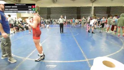 106 lbs Rr Rnd 3 - Johnny Erven, Shore Thing Wave vs Zeb Campagna, Washington Twp. Minutemen MS