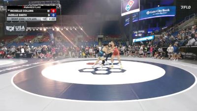 170 lbs Cons. Sub-rd Of 32 - Rickelle Collins, UT vs Jazelle Smith, IA