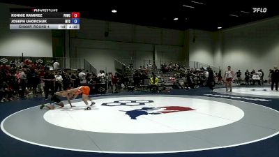 57 lbs Champ. Round 4 - Ronnie Ramirez, Pounders WC vs Joseph Uhorchuk, Minion Training Center