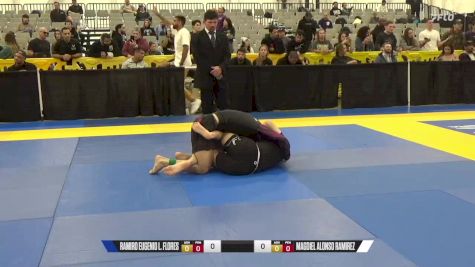 Magdiel Alonso Ramirez vs Ramiro Eugenio L. Flores 2024 World IBJJF Jiu-Jitsu No-Gi Championship