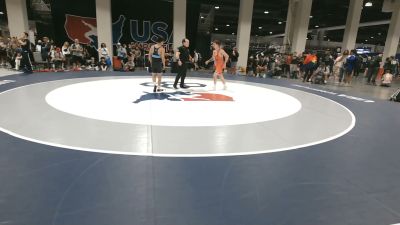60 kg Cons. Sub-rd Of 16 - Mason Gillispie, Team B1G Wrestling vs Jorge De La Rosa, Silverback Wrestling Club