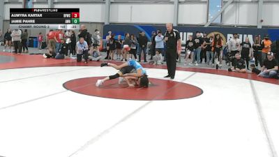 85 lbs Champ. Round 3 - Aumyra Kartar, Bonners Ferry Wrestling Club vs Jamie Pahre, Ascend Wrestling Academy