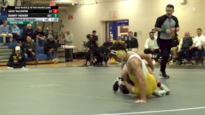174 lbs Finals (2 Team) - Jack Valentin, LIU vs Danny Heiser, Missouri