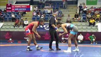 55 kg Rr Rnd 1 - Anny Guillermina Ramirez Perez, Dominican Republic vs Virginie Kaze Gascon, Canada