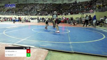 108 lbs Consi Of 32 #1 - Brody Arbuckle, Blanchard High School vs BO Rudisill, Plainview JH