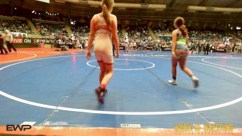 110 lbs Consi Of 8 #2 - Abigail LeGrand, Sperry Wrestling Club vs Audrey Spencer, Steel City Reloaded