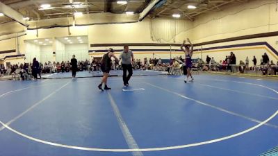 125 lbs Cons. Round 3 - Braddock King, Michigan State University Club vs Benito Tinaj, Albion College