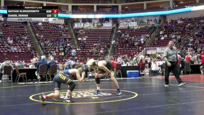 145 lbs 5th Place - Nathan Klingensmith, Norwin vs Daniel Dennis, Central Bucks West