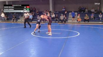 133 lbs Champ. Round 1 - Elijah Sierra, Colby Community College vs David Ritchey, Labette Community College