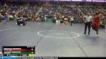 3A 285 lbs 3rd Place Match - Everest Ouellette, First Flight vs Donavan Frederick, Seventy-First