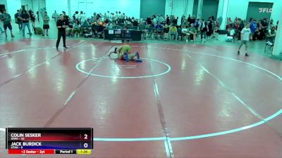 149 lbs Round 1 (8 Team) - Colin Sesker, Iowa vs Jack Burdick, Utah