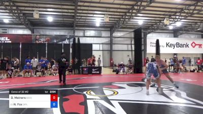 92 kg Consi Of 32 #2 - Dylan Meiners, Bees Wrestling Club vs Noah Fox, Diplomat Wrestling Club