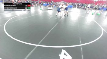 285 lbs Round 3 (8 Team) - Dawson Dubac, Mahtomedi vs Bryce Nordlund, Zimmerman