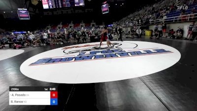 215 lbs Rnd Of 64 - Angelo Posada, CA vs Braxton Rance, ND