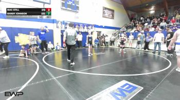 90 lbs Rr Rnd 2 - Mac Still, Sperry Wrestling Club vs Bandy Johnson, Checotah Matcats