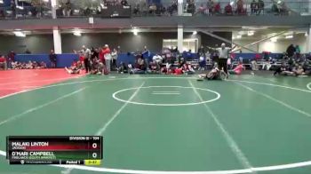 104 lbs 1st Place Match - Malaki Linton, Jackson vs D`Mari Campbell, Firelands (South Amherst)