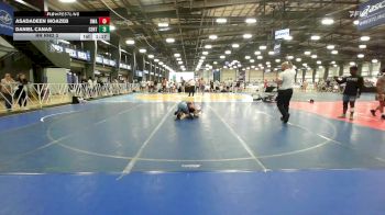106 lbs Rr Rnd 3 - Asadadeen Moazeb, Diesel Wrestling Academy vs Daniel Canas, CentralMD Blue