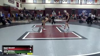 144 lbs Cons. Round 1 - Riley Brandt, Denver vs Nick Rociola, Tinley Park (Andrew)
