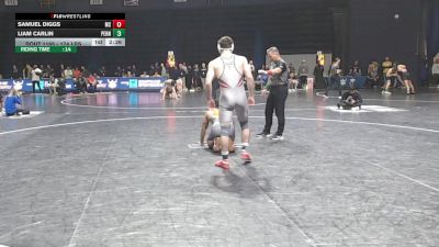 174 lbs Round Of 32 - Samuel Diggs, Morgan State vs Liam Carlin, Penn