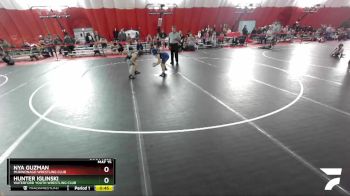 91-99 lbs Round 2 - Hunter Iglinski, Waterford Youth Wrestling Club vs Nya Guzman, Mukwonago Wrestling Club