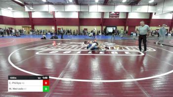 138 lbs Quarterfinal - Charles Phillips, Mayo Quanchi vs Matthew Mercado, NY