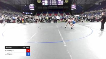 100 lbs Rnd Of 32 - Nathaniel Handy, Pennsylvania vs Jeredy Nilges, Kansas