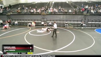 193 lbs Quarterfinal - Ryan Cannon, Lehi vs Dawson Aden, Lone Peak High School