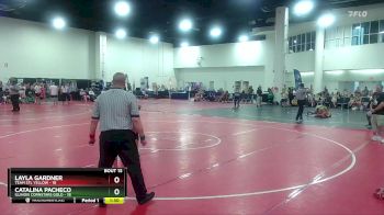 130 lbs Quarters & Wb (16 Team) - Catalina Pacheco, Illinois Cornstars Gold vs Layla Gardner, Team STL Yellow