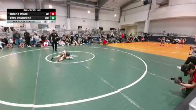 52 lbs 1st Place Match - Rocky Molis, Vici Wrestling Club vs Ezel Ceniceros, NXT Level Wrestling Academy