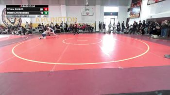 126 lbs Cons. Round 2 - Dylan Soules, Santa Rosa Academy vs Jared Litchenberg, Vista Murrieta