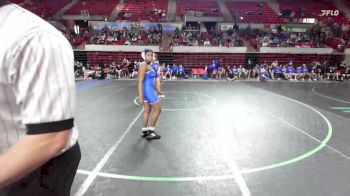 170 lbs Round 4 - Placement (4 Team) - Jasmine Vick, Amarillo Palo Duro vs Zahara Nelson, Midlothian