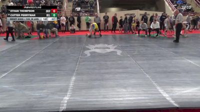 100_B lbs Consi Of 8 #1 - Ethan Thompson, Southmoreland vs Cutter Perryman, Bellefonte