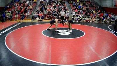 139 lbs Cons. Round 3 - Deshonn Valentine, Somerset Area Hs vs Landyn Queer, Southmoreland Hs