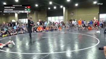 90 lbs Round 3 (6 Team) - Thomas Radin, Team TN vs Cruz Evans, RWA
