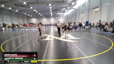 125 lbs Champ. Round 1 - Justin Adams, Pennsylvania College Of Technology vs Samson St. Germain, Ferrum