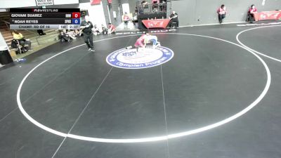120 lbs Champ. Rd Of 16 - Giovani Suarez, Rough House Wrestling vs Noah Reyes, San Pedro High School Wrestling
